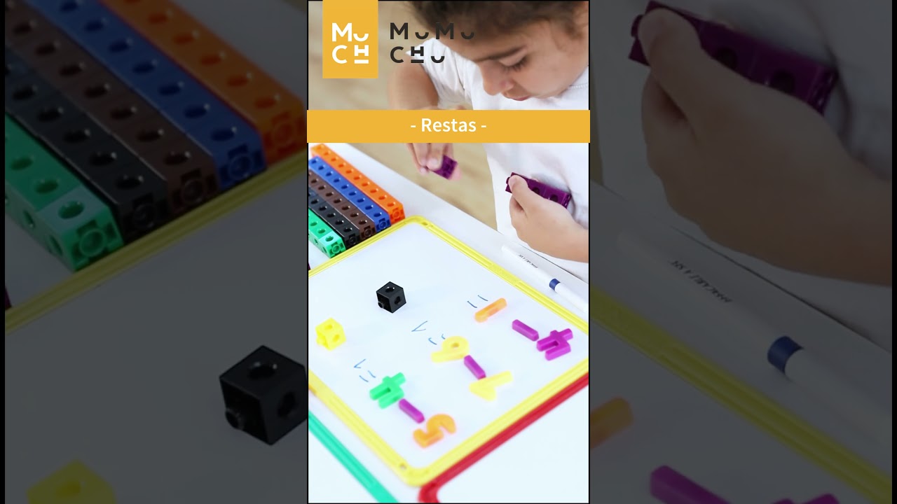 Cubos de colores para construir -- Mumuchu | Juguetes educativos #matem&aacute;ticas #aprenderjugando