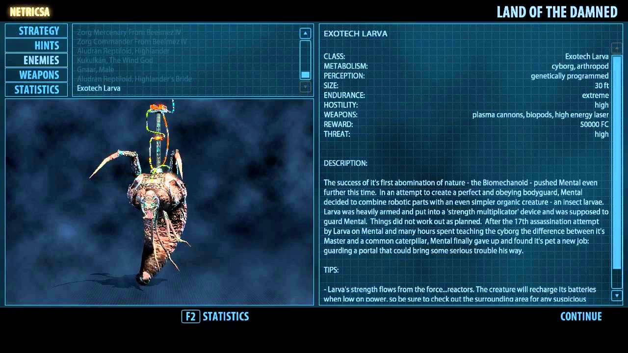 Serious Sam HD  SE   Exotech Larva fight