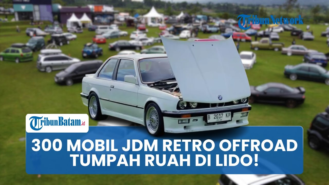 Ratusan Mobil JDM Retro Sampai Offroad Ramaikan Auto Kultur Vol. 02 di Lido Bogor
