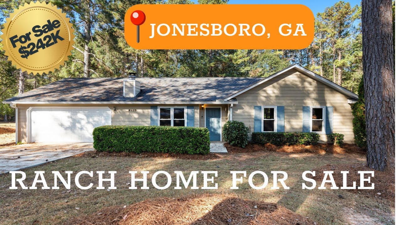 Ranch Home with POOL for Sale in Jonesboro