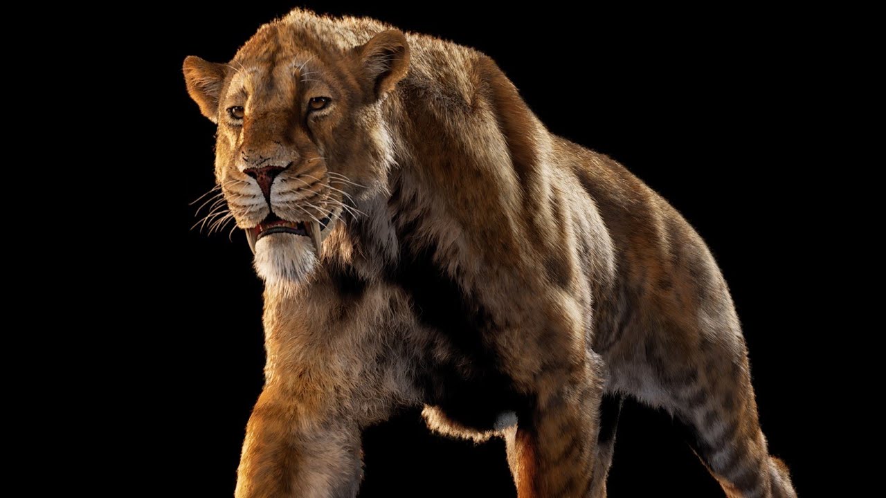 The most realistic Smilodon in games?