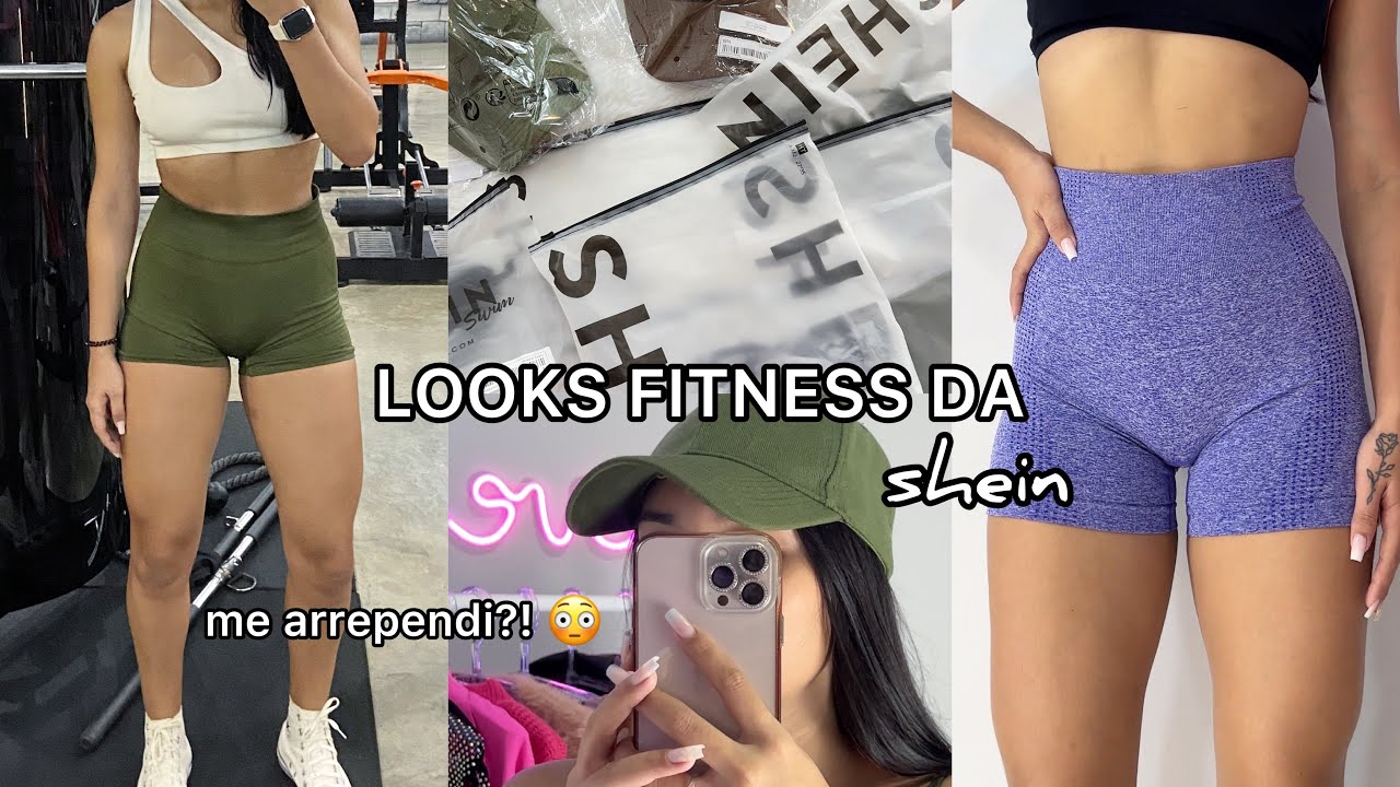 AVALIANDO LOOKS FITNESS DA SHEIN ✨ | SHORTS, BONÉS, TOPS E MUITO MAIS!