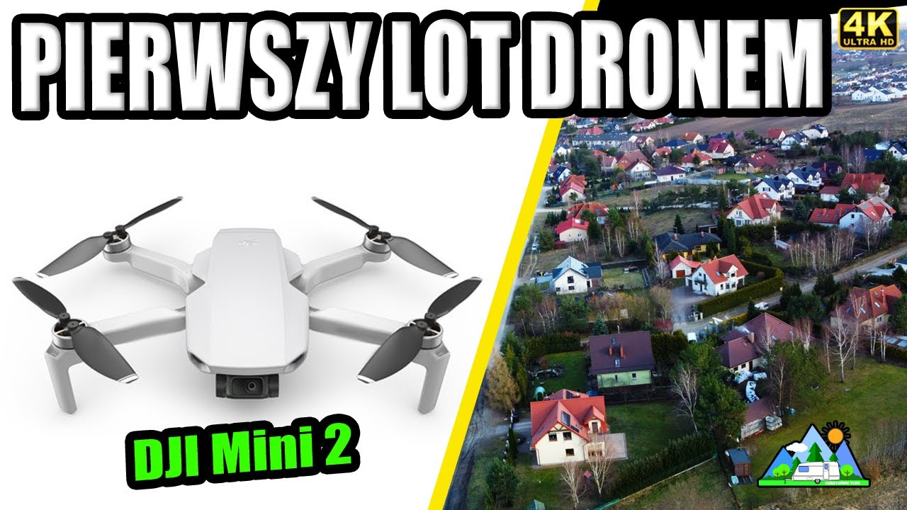 DJI Mini 2 - Pierwszy test drona.