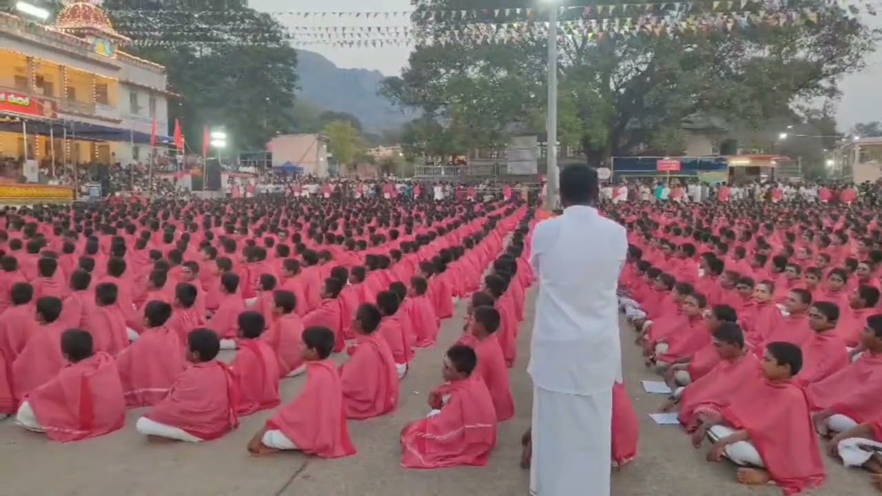 Tumakuru  siddaganga ಮಠ  |ಮಕ್ಕಳ ಶಿಸ್ತು, ಪ್ರಾರ್ಥನೆ |🙏🙏👌👌