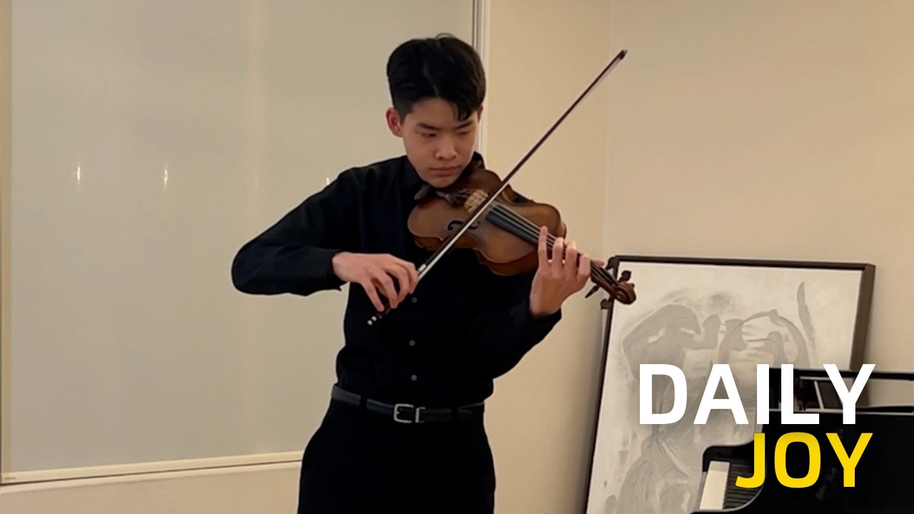 Recitativo and Scherzo-Caprice for Solo Violin | Joshua Lee | Daily Joy