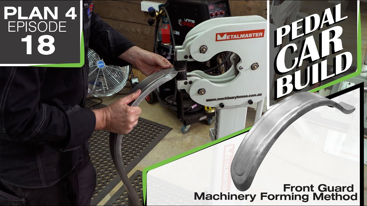 Front Mud Guard - Machinery Method | Flatbed Felix Pedal Car Build | Plan 4 - Episode 18 |