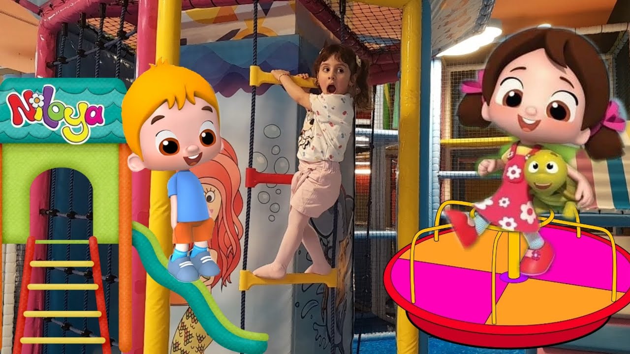 Defne ile oyun vakti,Defne oyun parkında annesinden ka&ccedil;ıyor