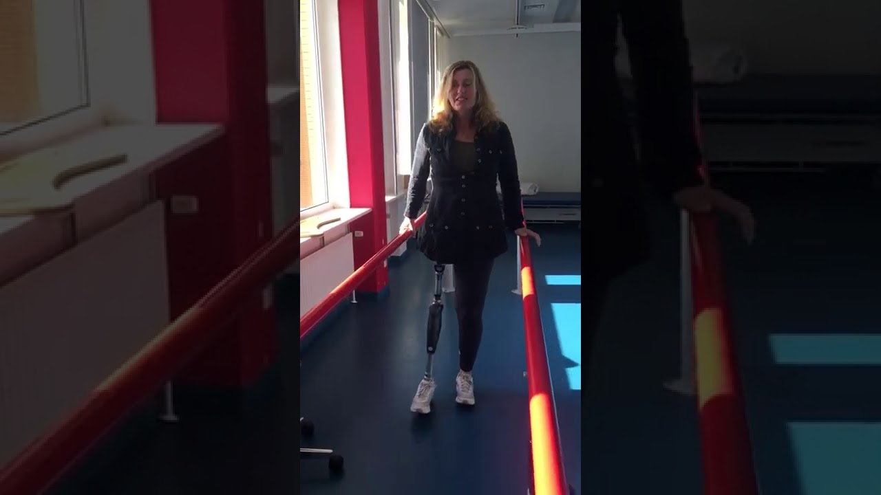20190401 Lopen met Leggy in Loopbrug Heliomare