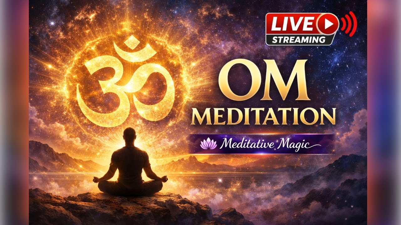 OM Meditation | Awaken Your Inner Energy & Divine Consciousness. #meditation #yoga #yogamusic #om