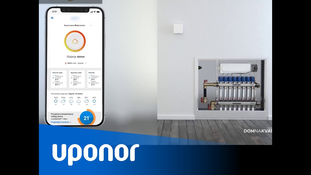 Uponor i Petrokov  - podno grijanje i hlađenje za sve objekte