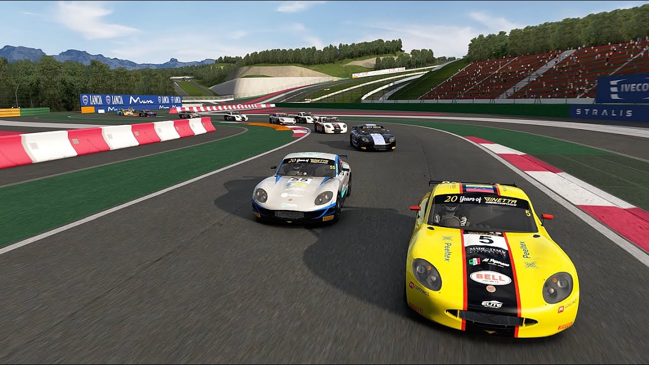 AC 2019 Ginetta G40 at Pinerolo Mountain, Italy
