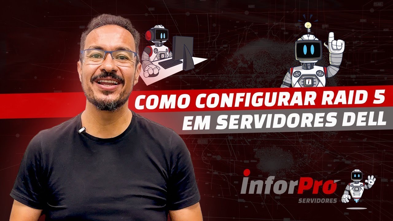 Como configurar HDs em RAID 5 em servidores Dell