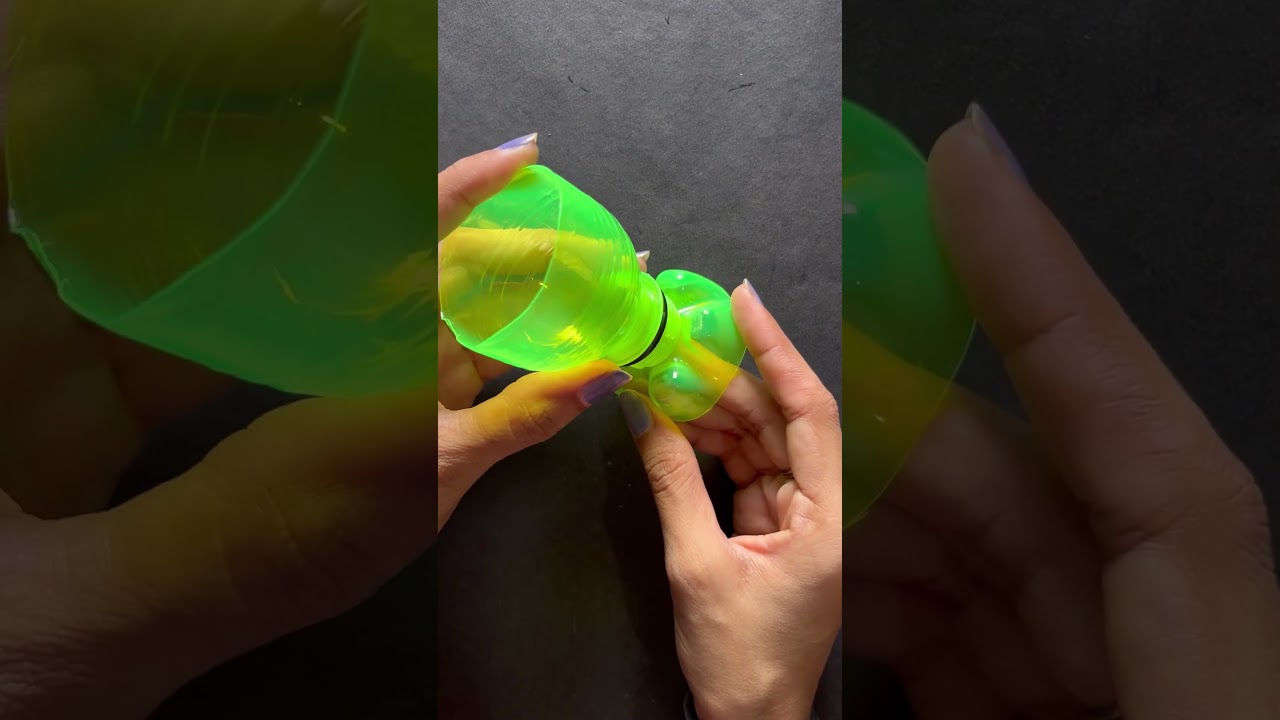 Waste bottel craft/best out of waste craft/Bottle craft idea #diy #shorts #ytshorts #shortvideo
