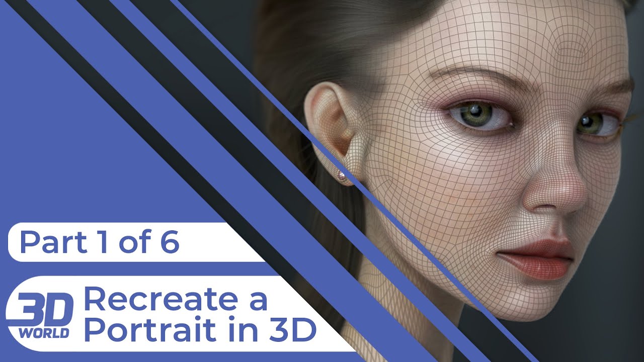 Recreate a Portrait in 3D | Part 1 | Model Building