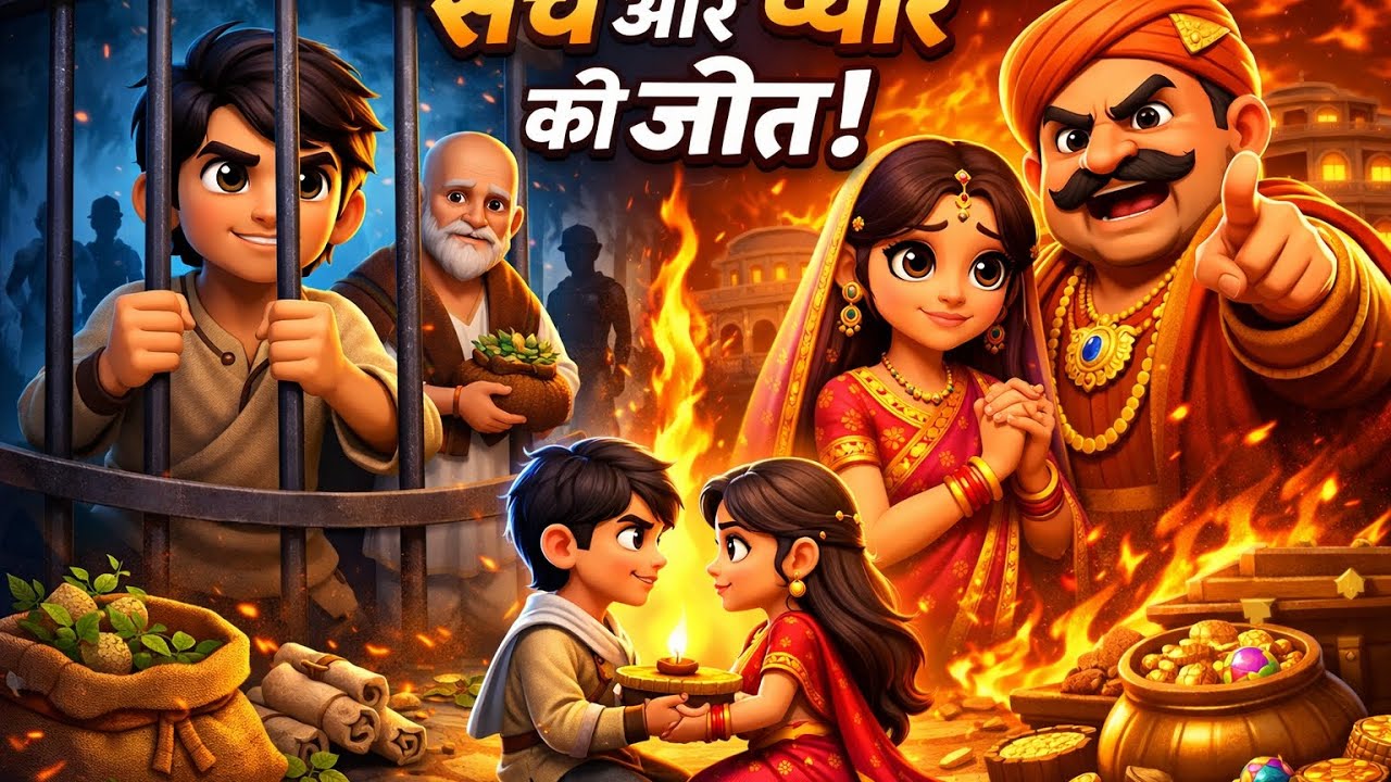 गरीब वैद्य का बेटा और अमीर व्यापारी की बेटी 😢 | सच्चे प्यार की कहानी | Hindi Kahani