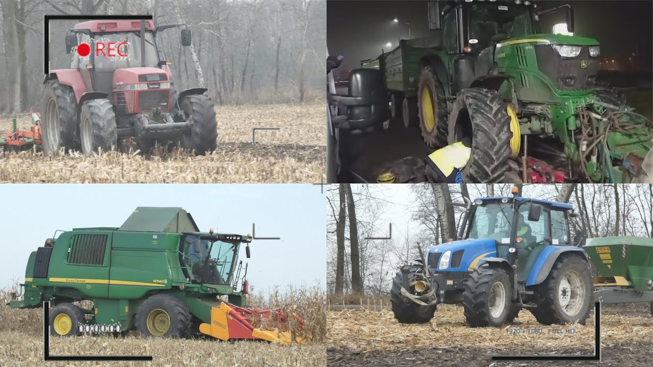 🌽🚜Jesienne Zmaganie Bezorkowe🚜🌽QQ na Ziarno🌽Gruberowanie🌽Wapno🚜Wtopa Kombajnu🚜 6R bez koła 😱