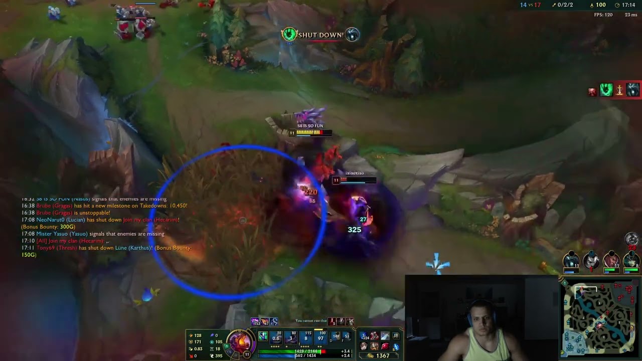 Tyler1 Tried Chasing Darius...