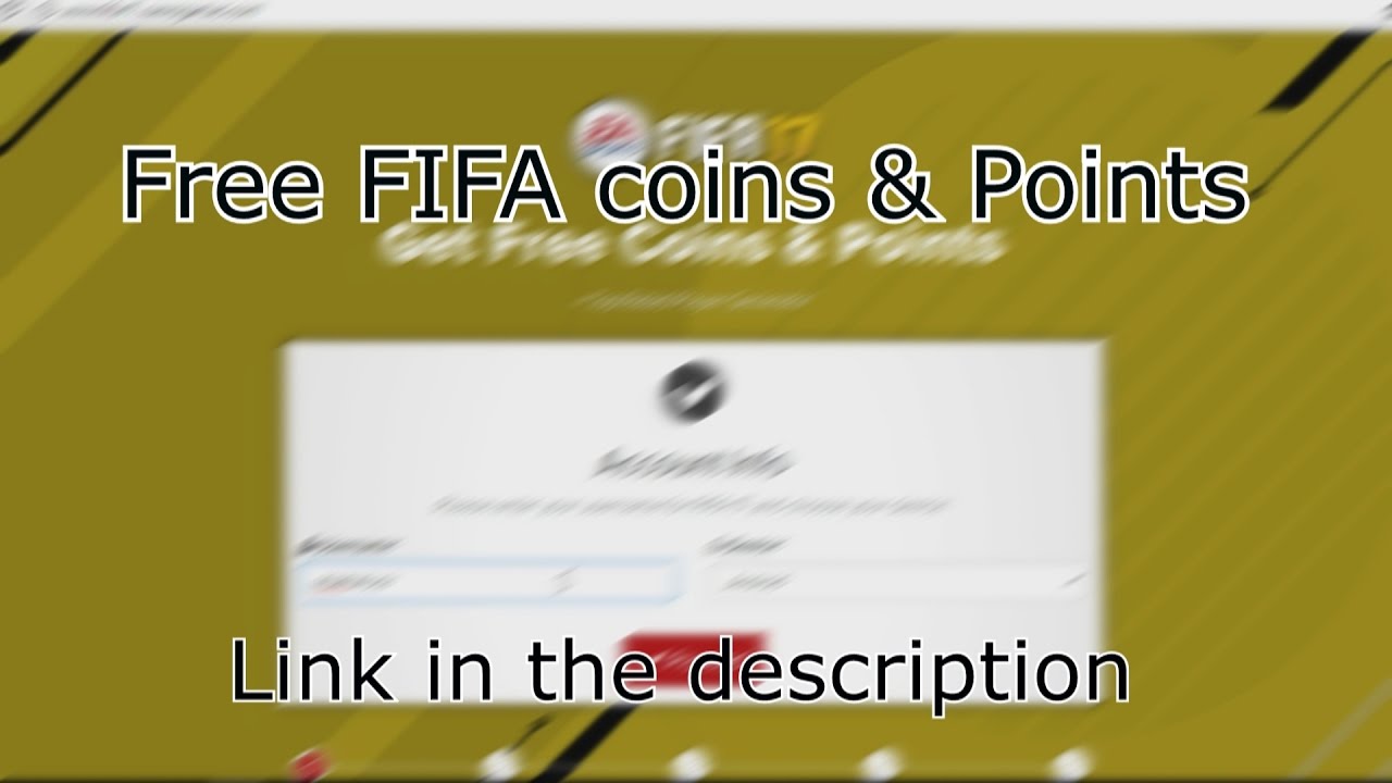 Free FIFA 17 Coins & Points/ Free/ No Bullsh*t