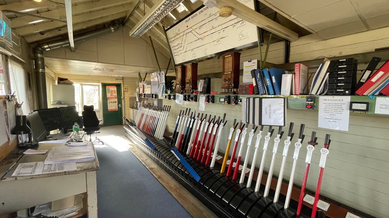 A trip to Crewe Salop goods signal box