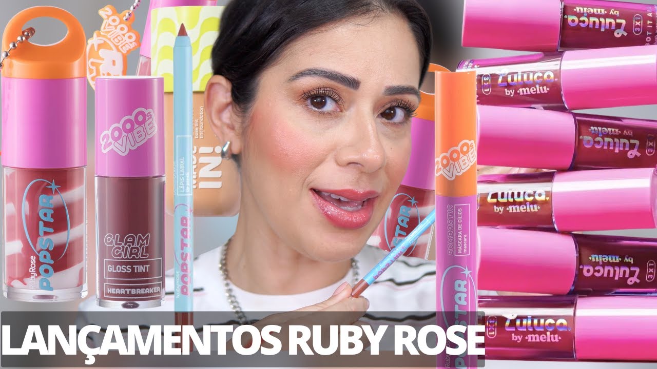 Testando NOVIDADES RUBY ROSE : Linha POP STAR SURPREENDEU ?
