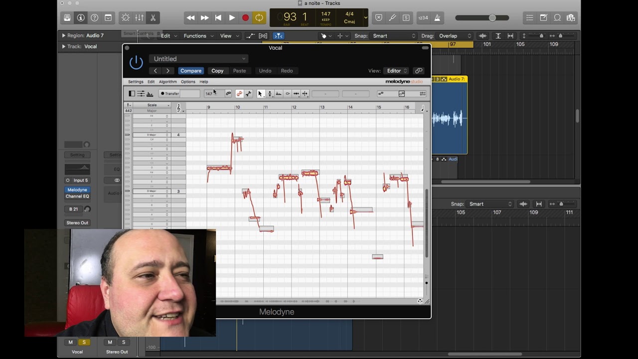 MELODYNE - Como Usar - Afinando Voz no Melodyne