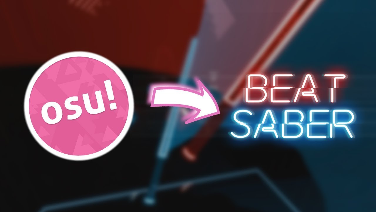 【VR】 osu! Player try Beat Saber