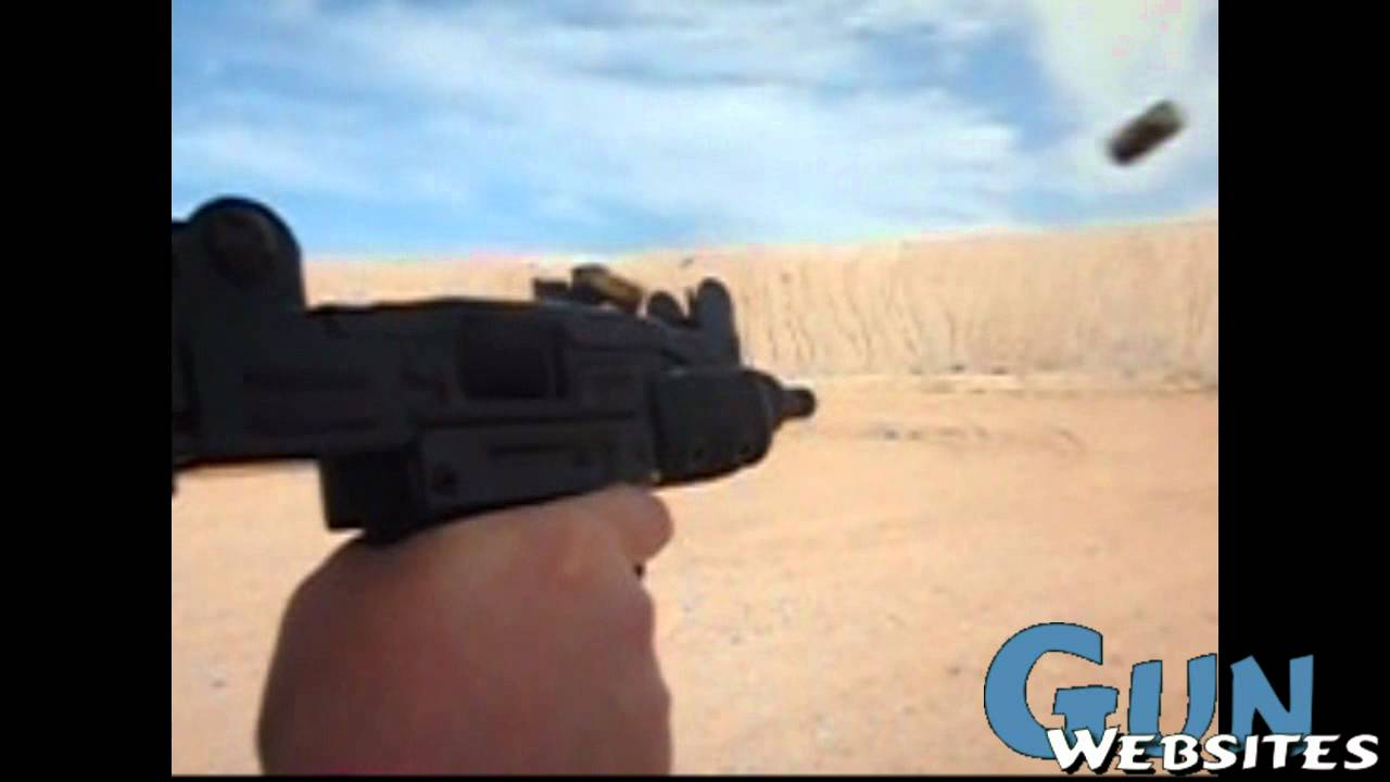Shooting Mini-Uzi Full Auto @ Machine Gun Fundraiser