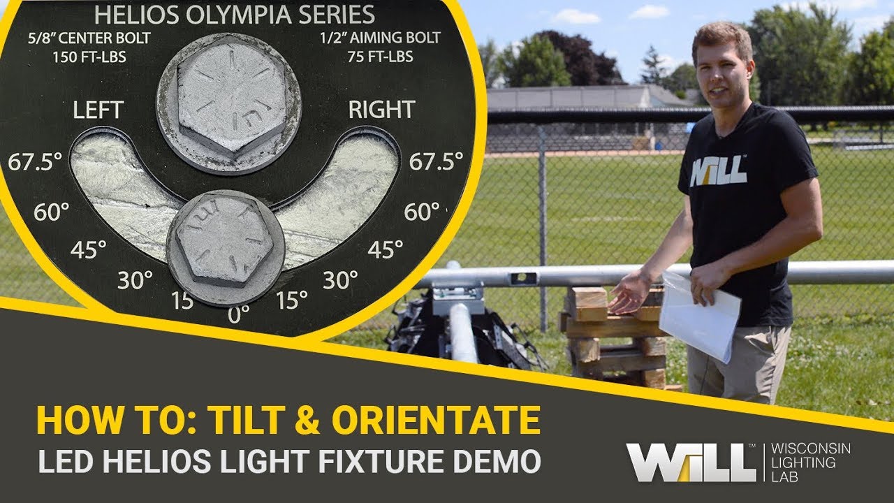 How To: LED Helios Sports Light Fixture Aiming