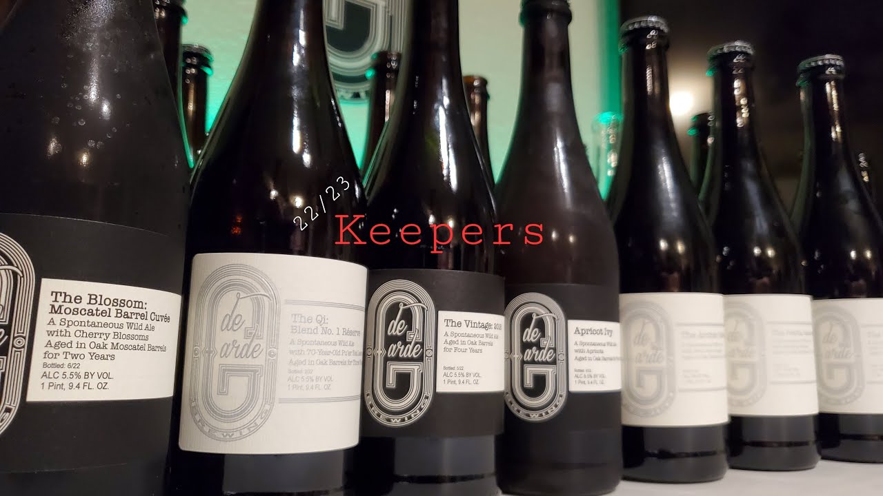 de Garde Brewing 22/23 Keepers beer bottles