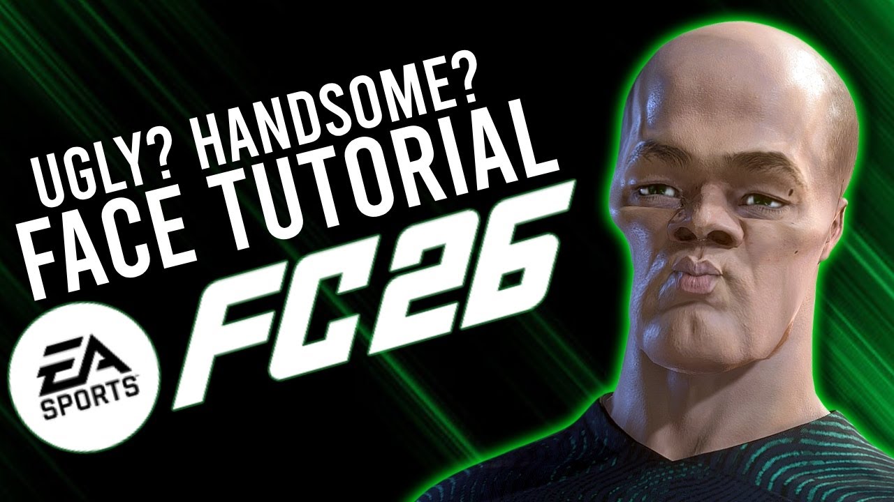 EA FC 26 | UGLY? HANDSOME? | Pro Clubs & Career Mode Face Creation