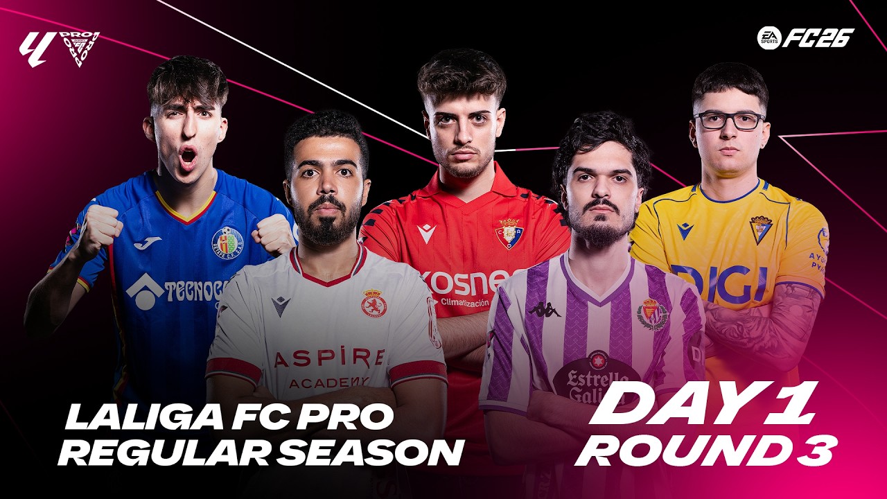 Thrilling end to DAY 1! | LALIGA FC Pro Regular Season - Day 1 Round 3 | Replay