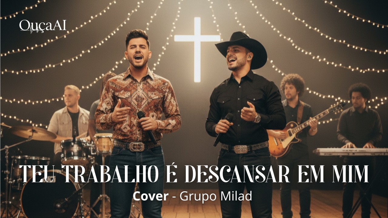 Teu Trabalho é Descansar em Mim | Cover Grupo Milad | Ouça AI