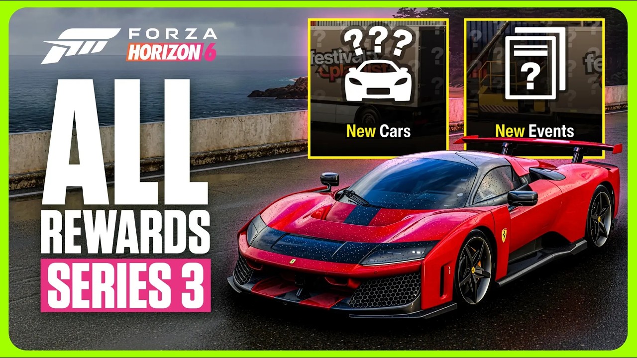 HUGE Forza Horizon 6 Update: Cars, Events and NEW Rewards in Series 3