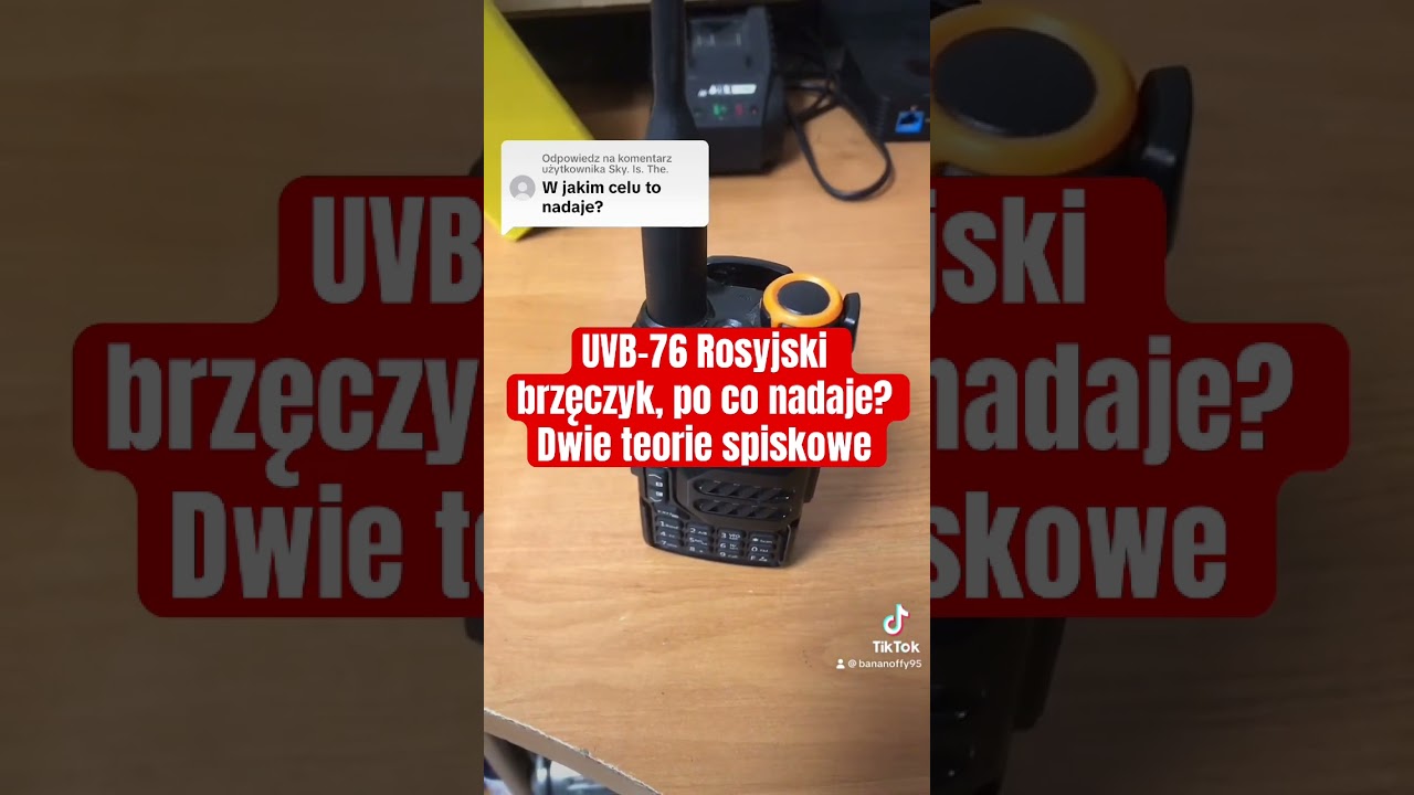 UVB-76 po co nadaje rosyjski brzęczyk? #kr&oacute;tkofalarstwo #hamradio #teoriaspiskowa