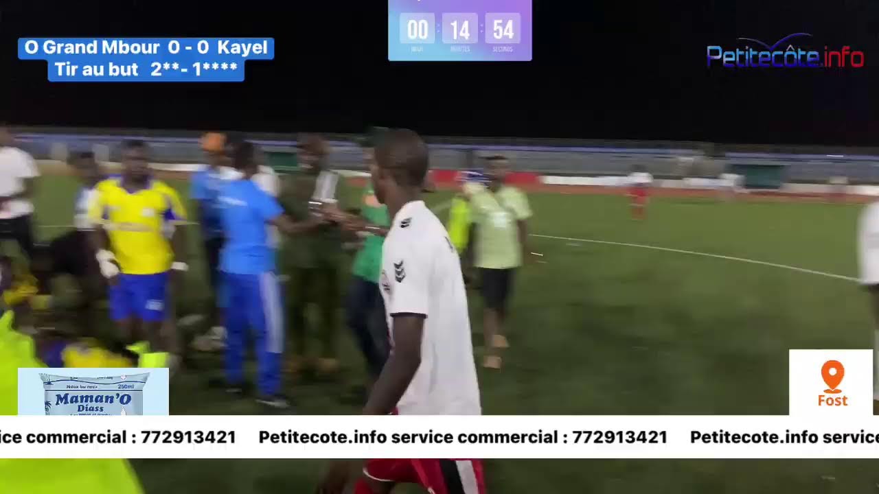 1/4 final Zone 1B de l’ODCAV de Mbour  O. de grand Mbour  vs  Kayel deuxième mi-temps tir au but
