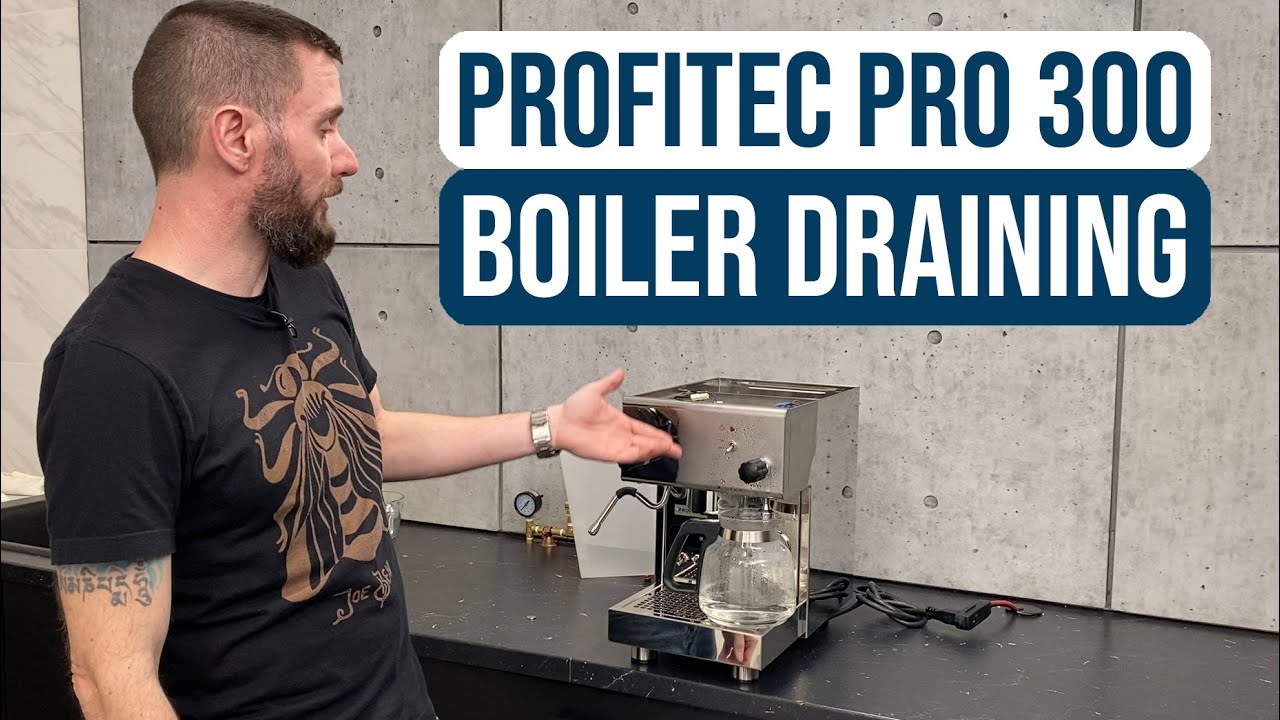 Profitec Pro 300: How to Drain the Boilers