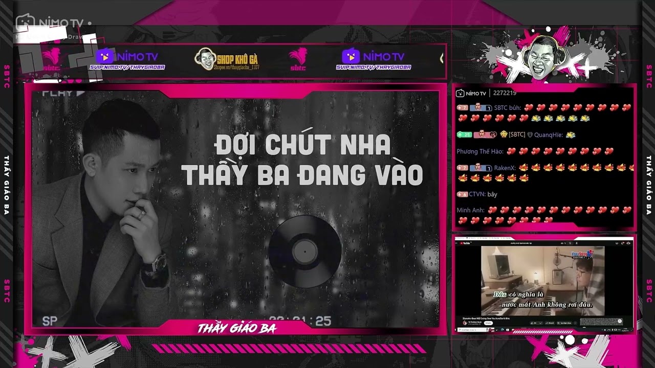 THẦY GIÁO BA COVER CRYING OVER YOU - THẦY BA RAP