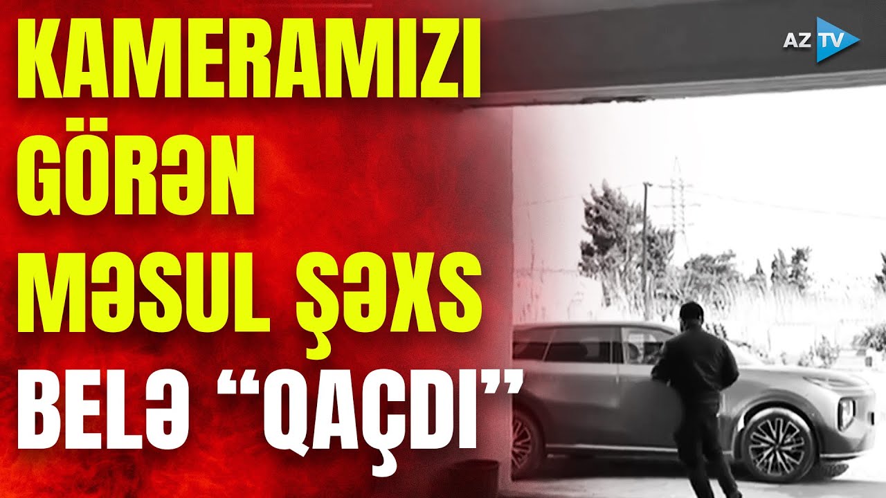 AzTV komandası su içində “üzən” qəbiristanlıqda: məsul şəxs hadisə yerindən “qaçdı” – GÖRÜNTÜLƏR