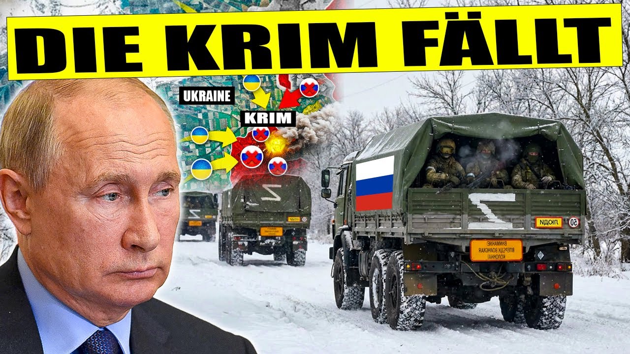Putins Rückzugsbefehl endet im Desaster – 35.000 Soldaten auf der Krim gefangen