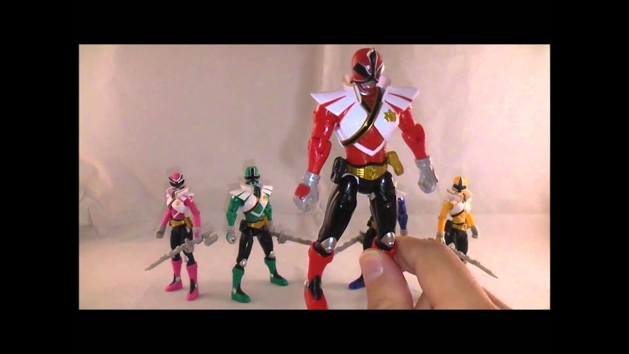 Power Rangers Super Samurai Super Mega Mode Figures Review