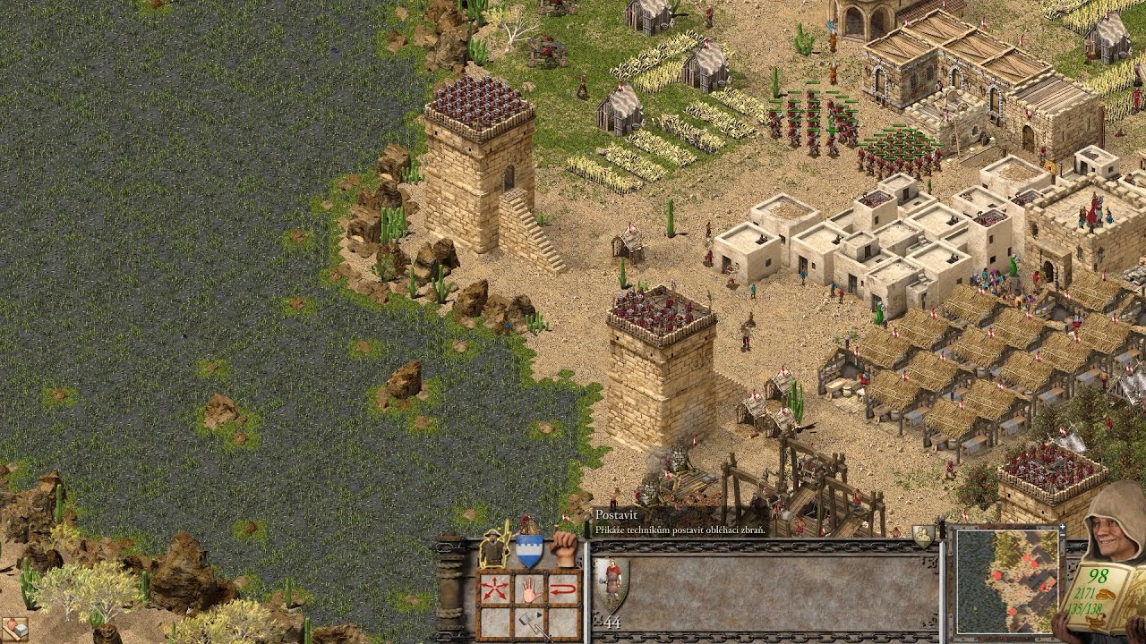 Stronghold Crusader Definitive Edition - Mise 55 Bitva v močálu