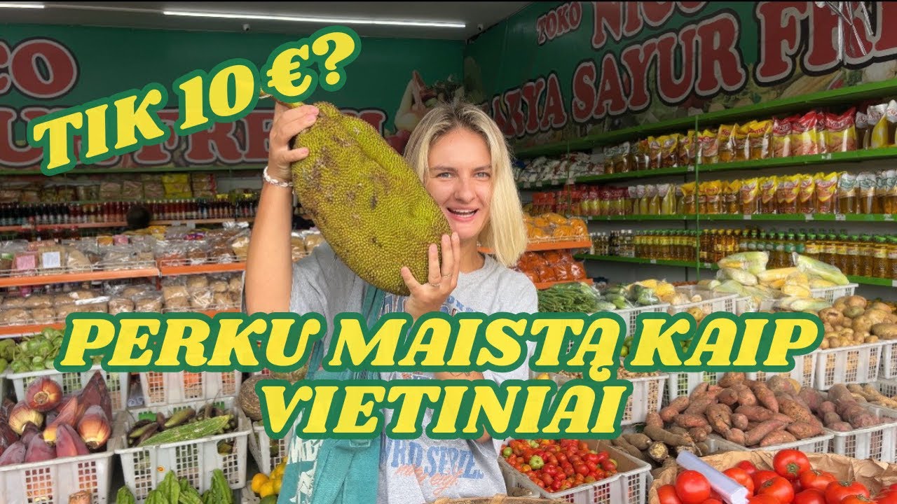 VIETINĖ MAISTO PARDUOTUVĖ BALYJE: kaip parduodama mėsa