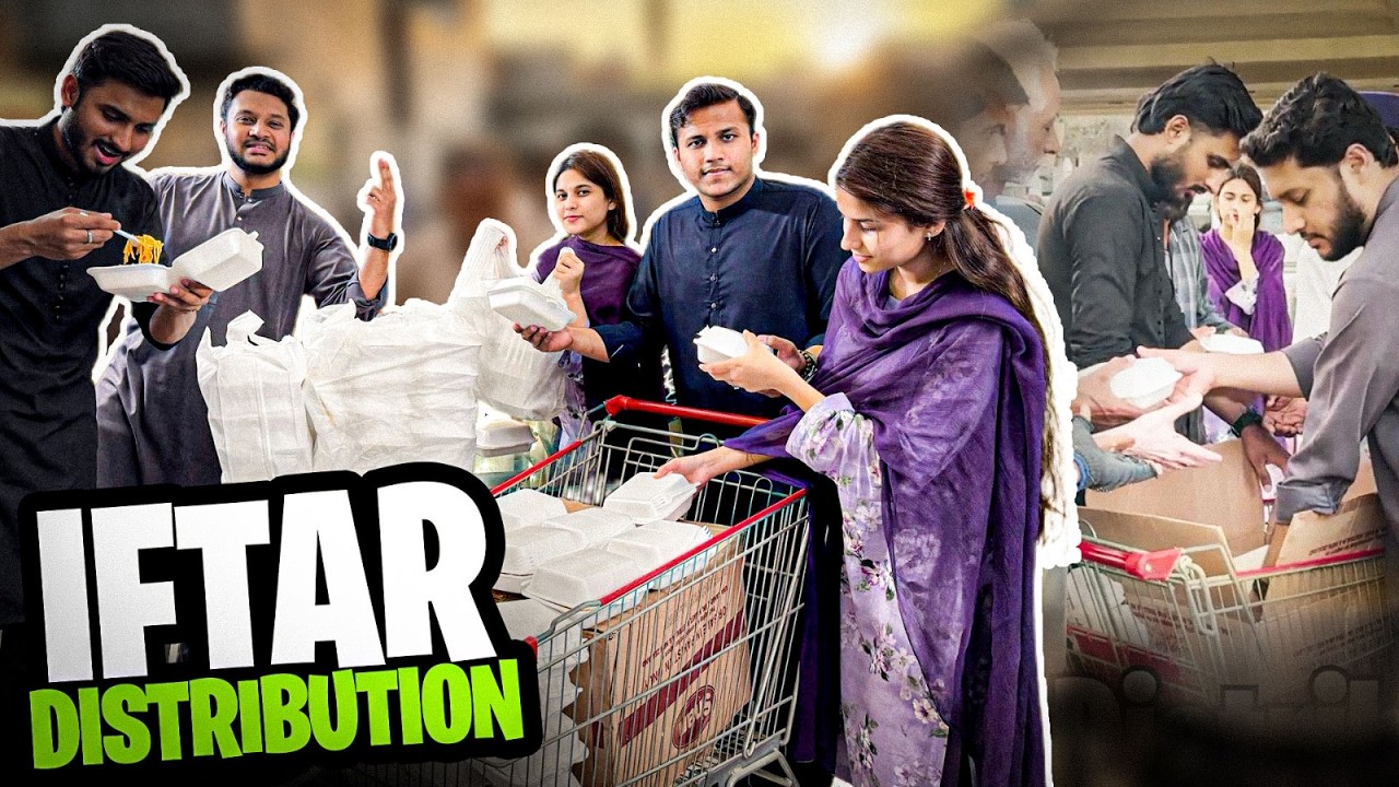 Jummah Mubarak 🕌 Ajj ki Iftar Khud Bnai Aur Logoun Mai Distribute Ki 😌 Alhamdulillah 💫Ramadan Series