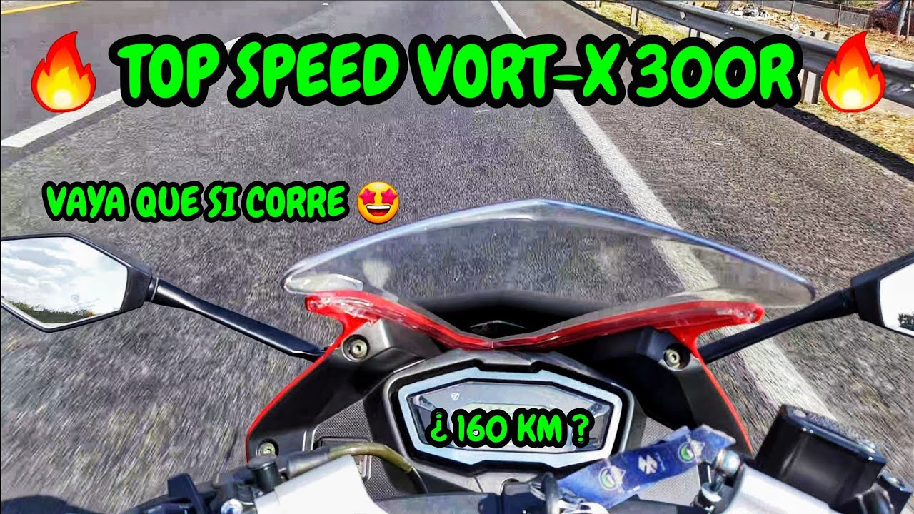 ITALIKA VORT-X 300R VELOCIDAD MAXIMA (TOP SPEED) ¿UNA VERDADERA DEPORTIVA DE BAJA CILINDRADA?