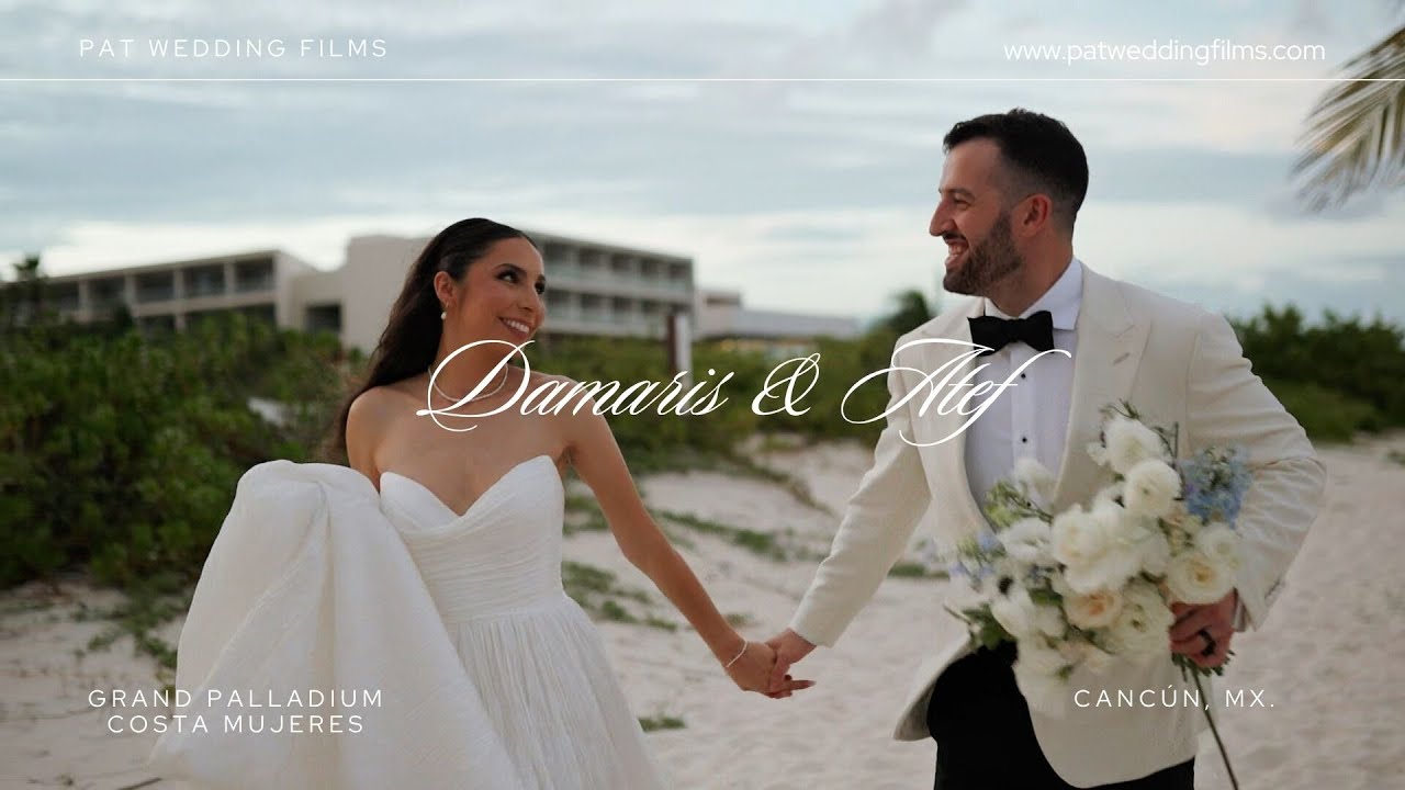 Damaris & Atef. Muslim wedding at Grand Palladium Costa Mujeres. Cancún.