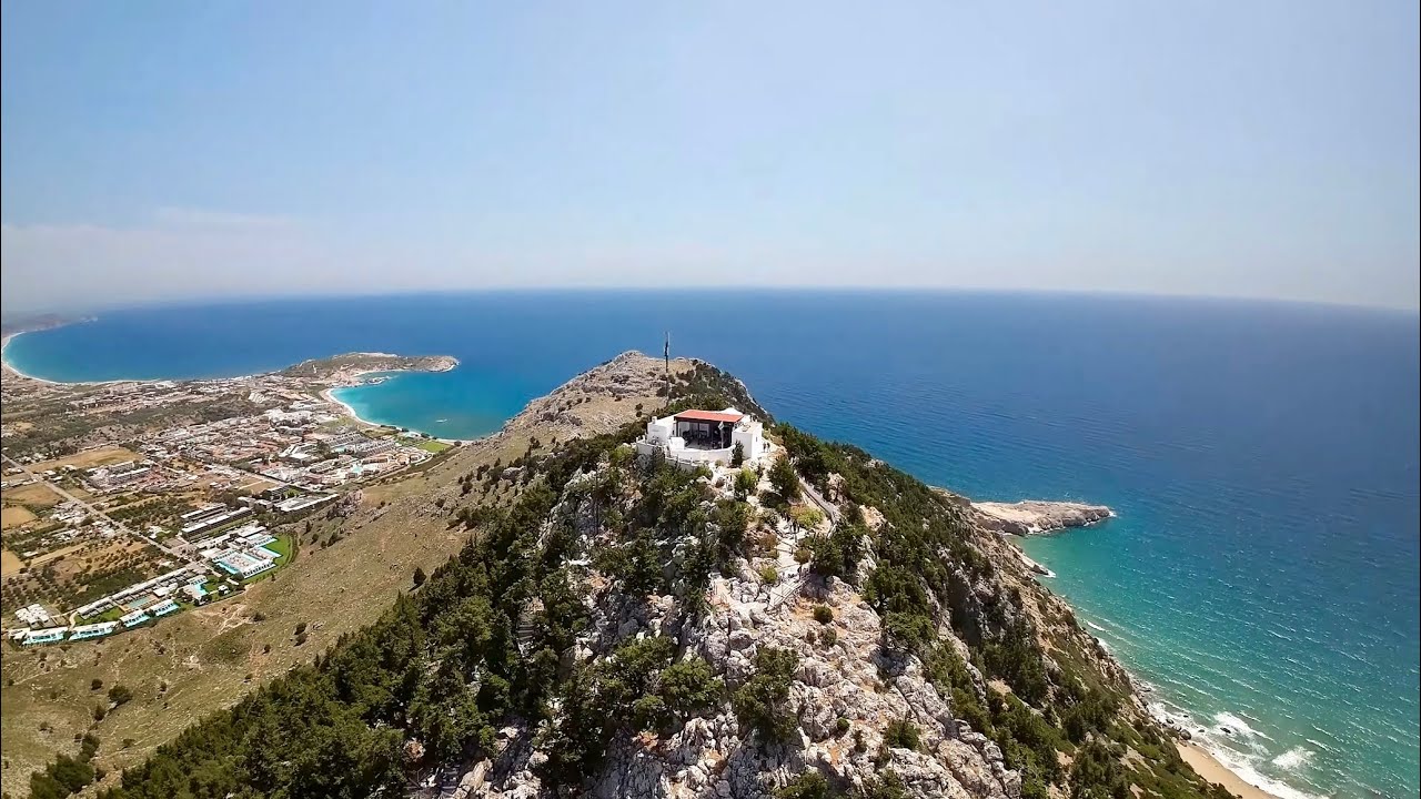 Rhodos 🇬🇷 🚁 FPV 1️⃣ Tsambika Rhodes Ρόδος Greece adventure / FlyFishRC Volador VD6 + DJI O3 (4K)