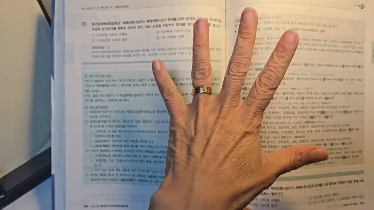 [벌칙] #손해평가사1차 기출읽기 #박문각 p230 ~ 235 #손해평가사독학 #손해평가사  #평생공부 #정라파엘라 #손해평가사공부 #2026손해평가사대비 #보험업법 제30조