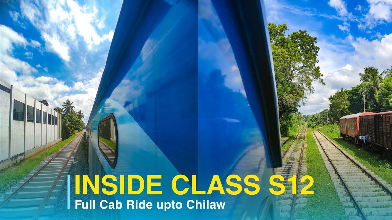 Inside Class S12 DMU Engine Room | Locomotive Drivers POV | Ragama to Chilaw