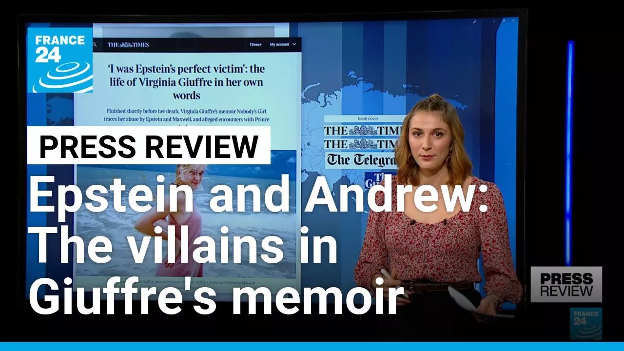 Epstein and Prince Andrew: The villains in Giuffre's sex abuse memoir &bull; FRANCE 24 English