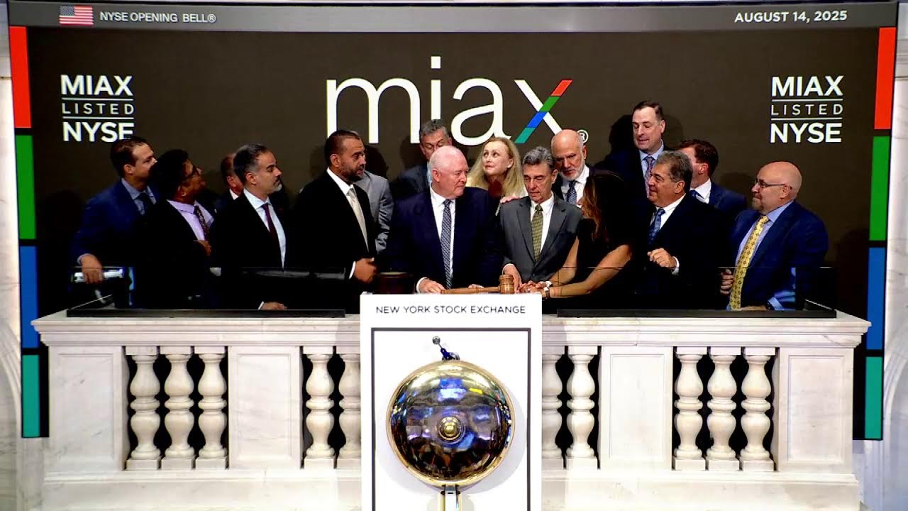 MIAX (NYSE: MIAX) Rings The Opening Bell®